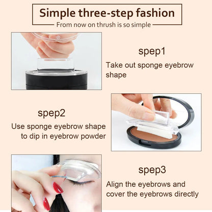 Aurvaa Perfect 5sec Eye-Brow Stamp Kit