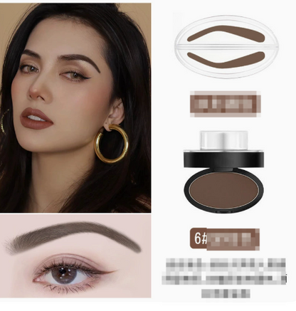 Aurvaa 5 sec Eyebrow stamp kit