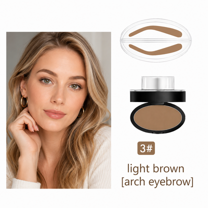 Aurvaa Perfect 5sec Eye-Brow Stamp Kit