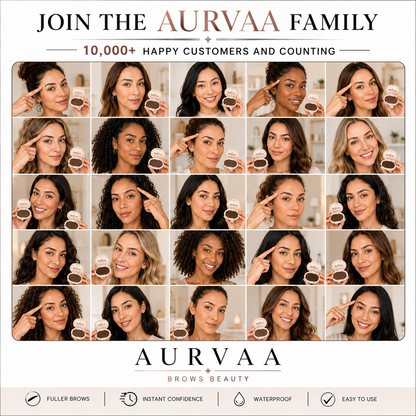 Aurvaa Perfect 5sec Eye-Brow Stamp Kit