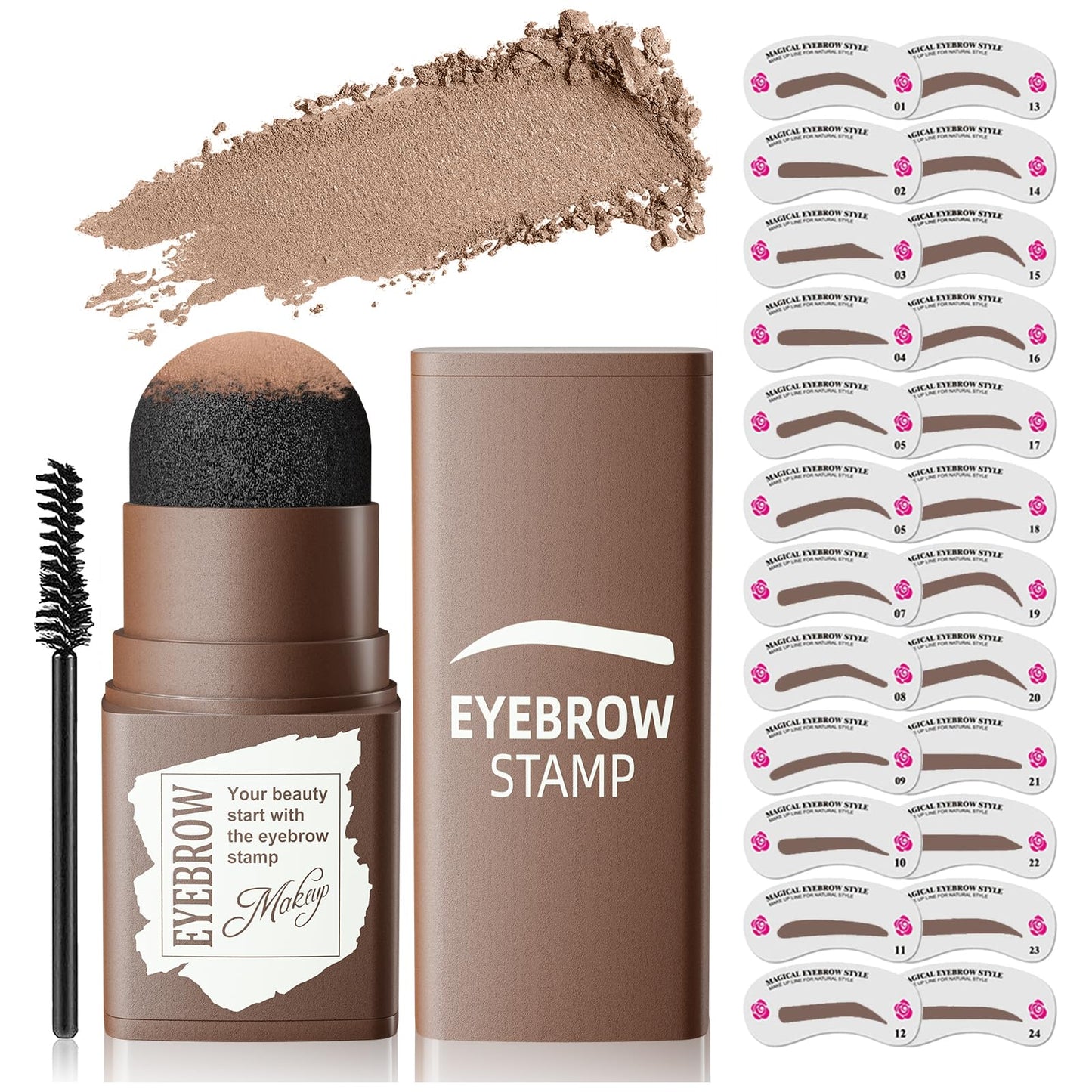 Beginner's Waterproof Brow Kit - Light Brown